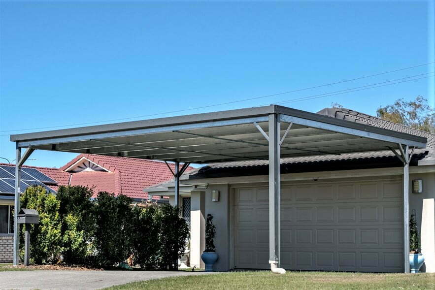 Skillion Roof Carport